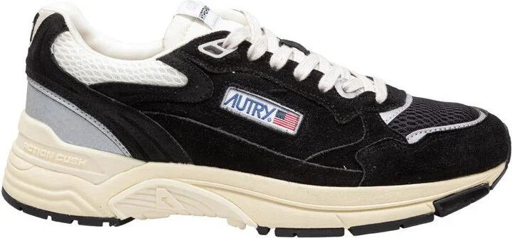 Autry Suede And Mesh Sneakers