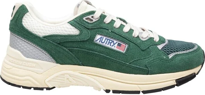 Autry Suede And Mesh Sneakers