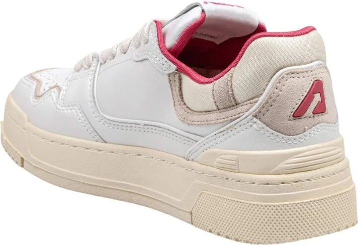 Autry Suede, Nubuck, Mesh And Leather Sneakers - Image 3