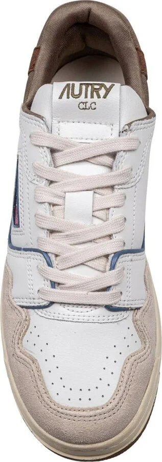 Autry Suede, Nubuck, Mesh And Leather Sneakers - Image 2