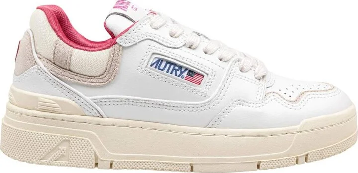 Autry Suede, Nubuck, Mesh And Leather Sneakers