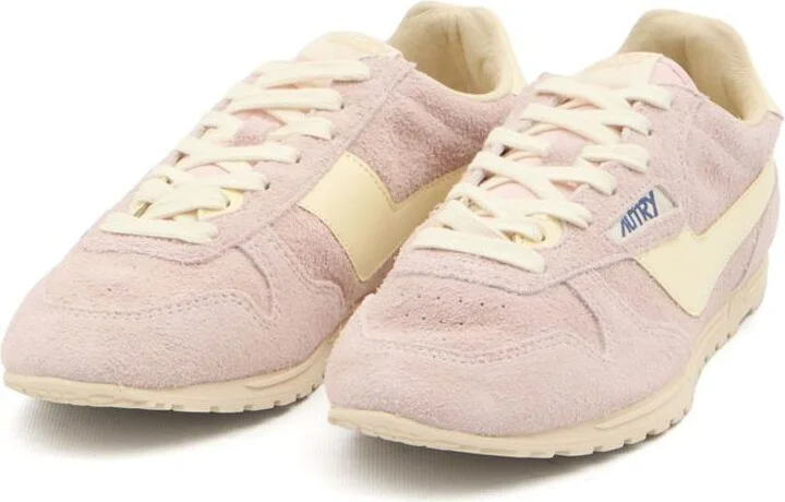 Autry Suede Sneakers In Pink - Image 4