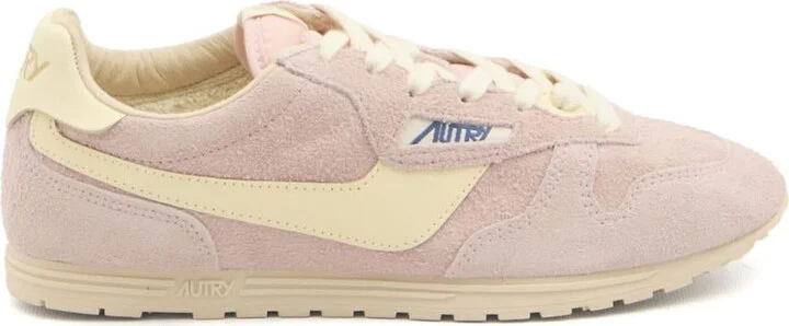 Autry Suede Sneakers In Pink