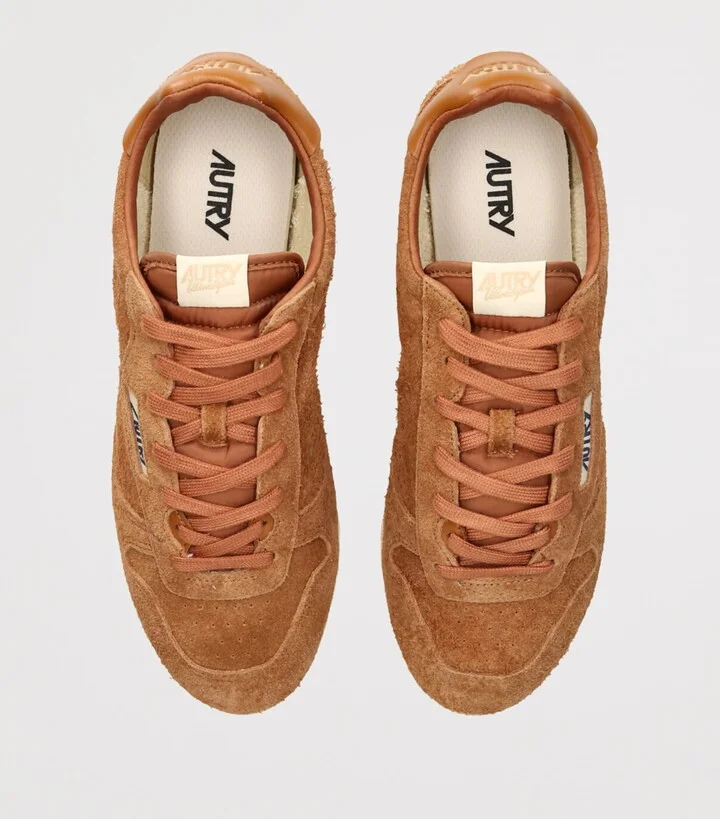 Autry Suede Windspin Low-Top Sneakers - Image 4