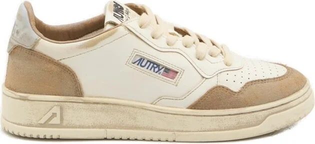 Autry Super Vintage Lace-Up Sneakers