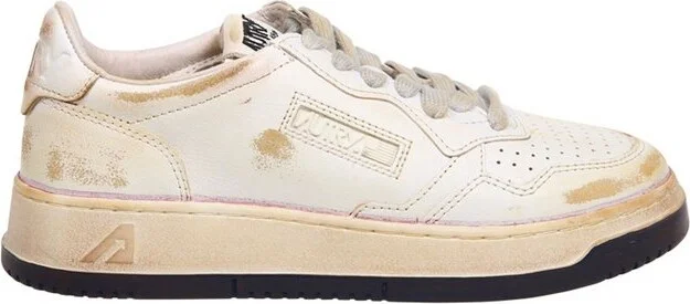 Autry Super Vintage Lace-Up Sneakers