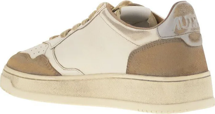 Autry Super Vintage - Leather Sneakers - Image 3