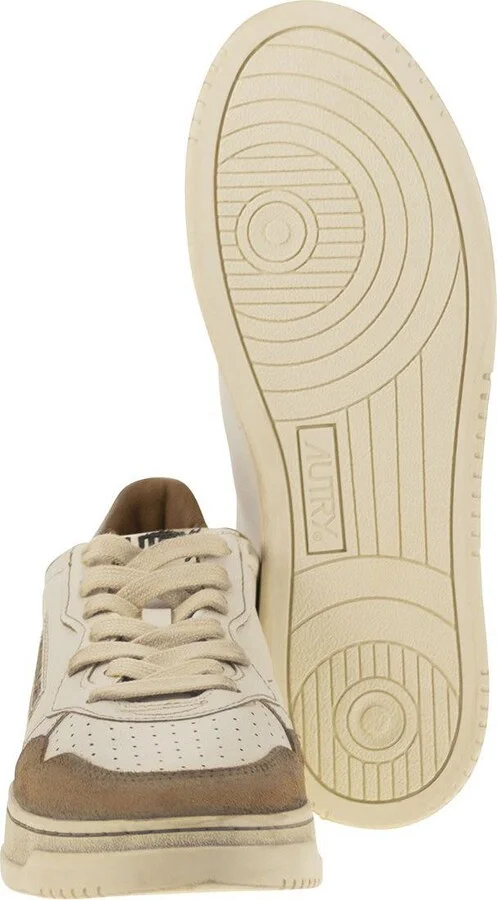 Autry Super Vintage - Leather Sneakers - Image 5