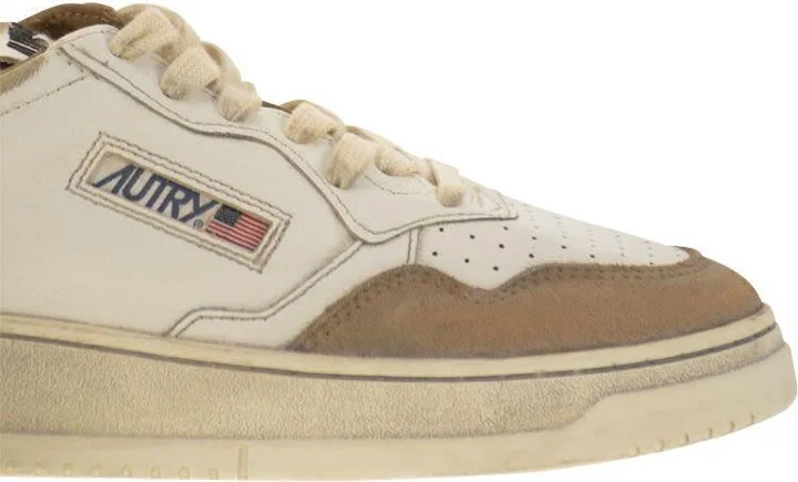 Autry Super Vintage - Leather Sneakers - Image 6