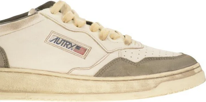 Autry Super Vintage - Leather Sneakers - Image 6