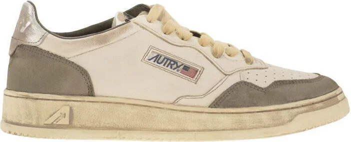 Autry Super Vintage - Leather Sneakers