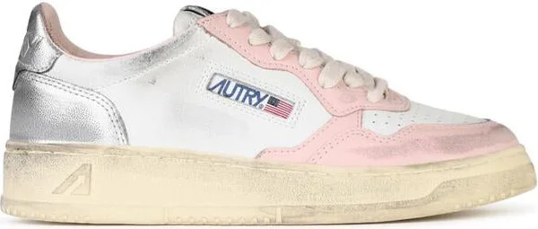 Autry 'Super Vintage' Multicolor Leather Sneakers