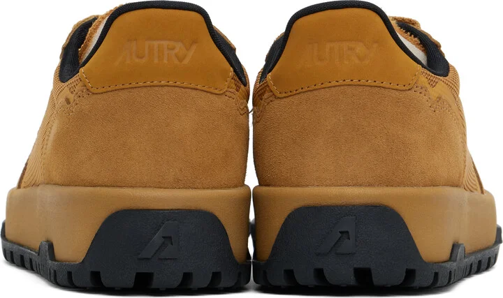 AUTRY Tan Wildpace Low Sneakers - Image 2
