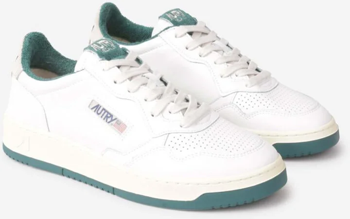 Autry Two-Tone Leather Sneakers - Image 2