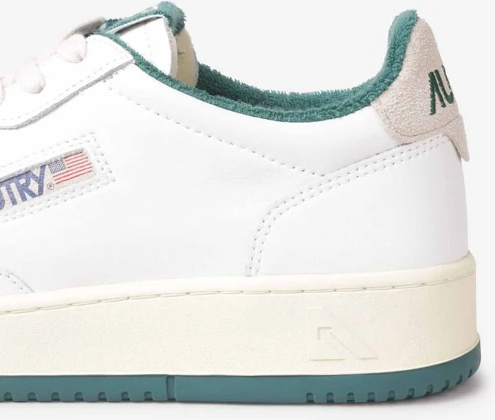 Autry Two-Tone Leather Sneakers - Image 3