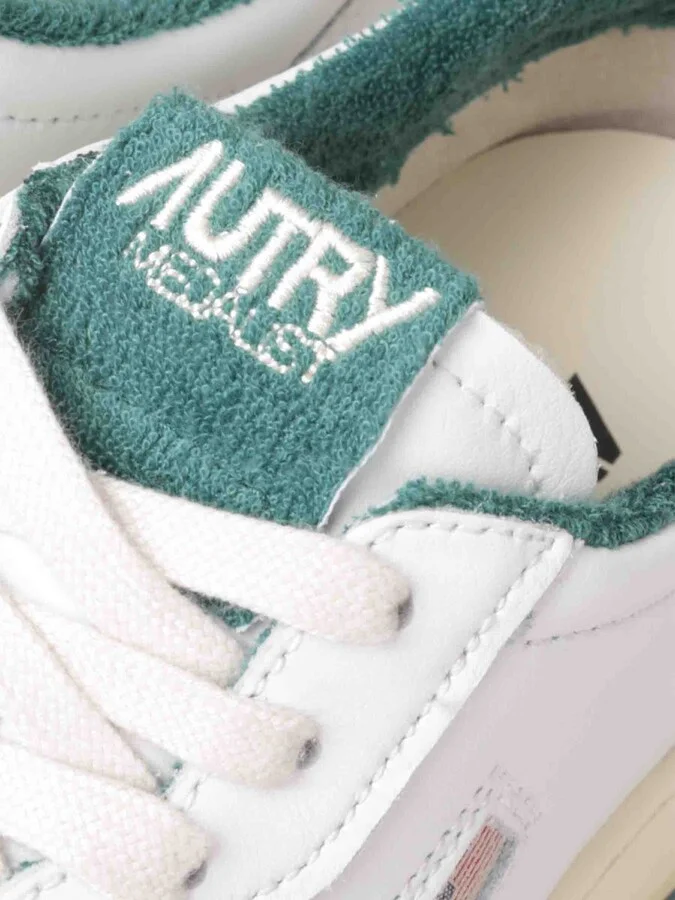 Autry Two-Tone Leather Sneakers - Image 5
