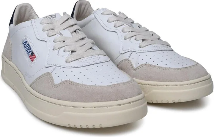 Autry Two-Tone Leather Sneakers - Image 2