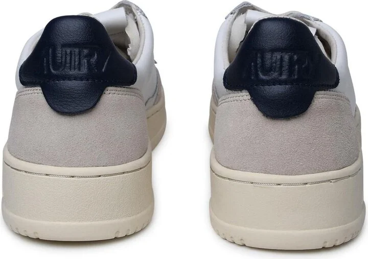 Autry Two-Tone Leather Sneakers - Image 4