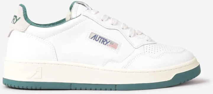 Autry Two-Tone Leather Sneakers
