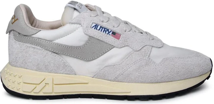 Autry Two-Tone Leather Sneakers