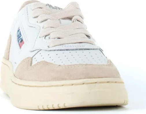 Autry White Leather And Suede Sneakers - Image 2