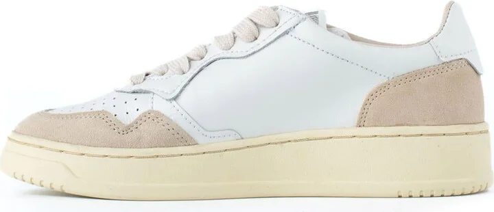 Autry White Leather And Suede Sneakers - Image 3
