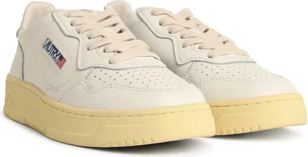 Autry White Leather Medalist Sneakers - Image 2