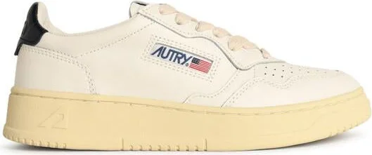 Autry White Leather Medalist Sneakers