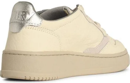 Autry White Leather Sneakers - Image 3