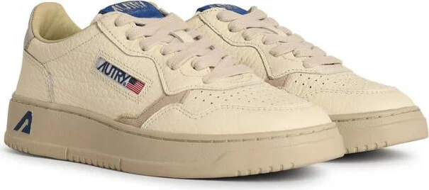 Autry White Leather Sneakers - Image 2