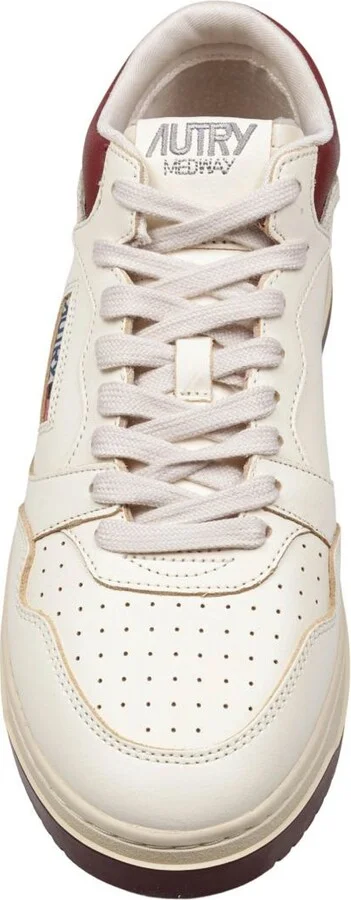 Autry White Leather Sneakers - Image 2