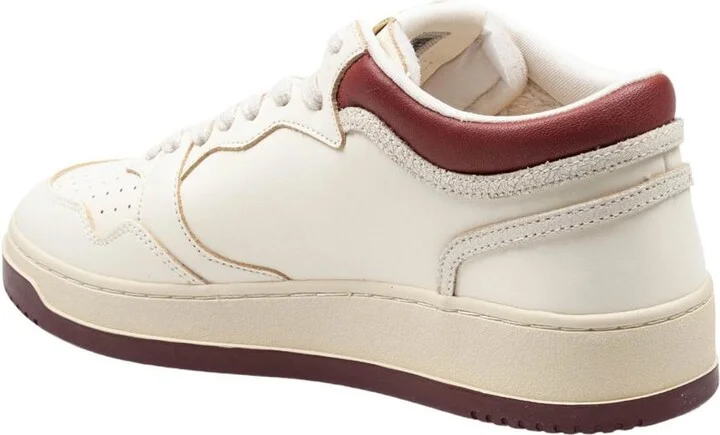 Autry White Leather Sneakers - Image 3