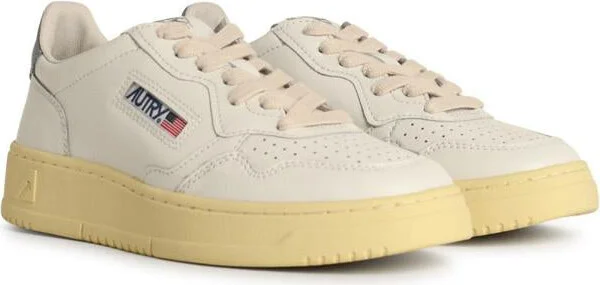 Autry White Leather Sneakers - Image 2