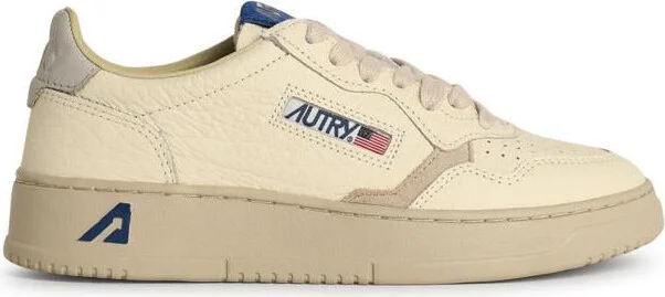 Autry White Leather Sneakers