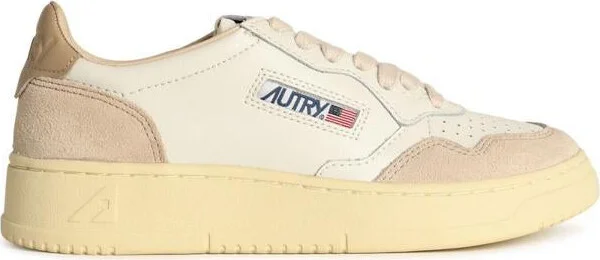 Autry White Leather Sneakers