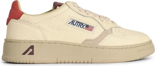 Autry White Leather Sneakers