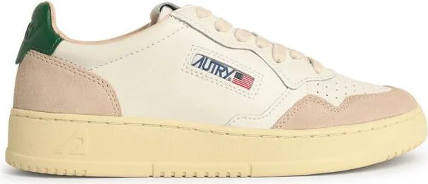 Autry White Leather Sneakers