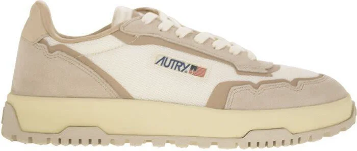 Autry Wildpace - Fabric And Suede Trainers
