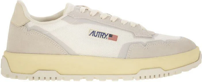 Autry Wildpace - Fabric And Suede Trainers