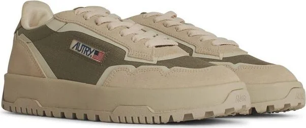 Autry 'Wildpace' Green Cordura Sneakers - Image 3