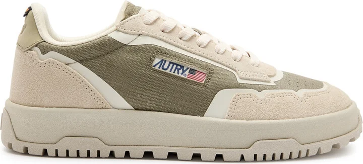 Autry Wildpace Low Panelled Ripstop Sneakers