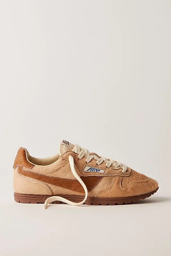 Autry Windspin Low Top Pony Hair Sneakers - Image 3
