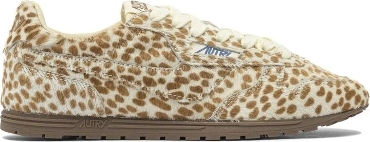 Autry Windspin Low Wom Pony/Nylon Anim/Ivory