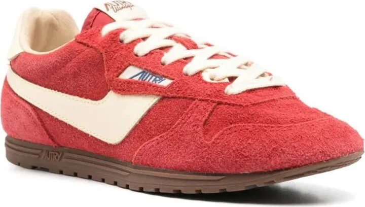 Autry "Windspin Low" Woman Suede Leather Sneakers Shoes - Image 2