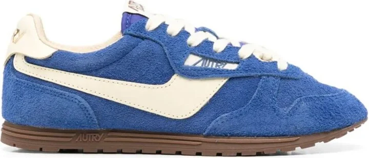 Autry "Windspin Low" Woman Suede Leather Sneakers Shoes
