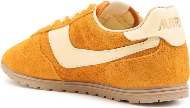 Autry Windspin Panelled Brushed Suede Sneakers - Image 10
