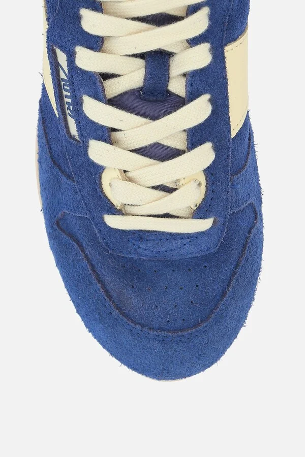 Autry Windspin Sneaker In Suede - Image 4