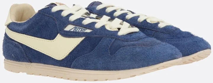 Autry Windspin Sneaker In Suede - Image 2