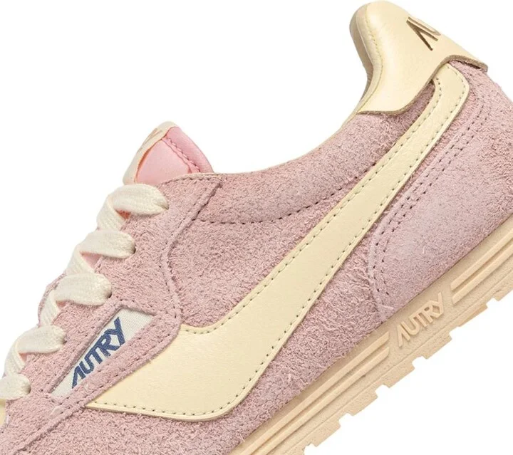 Autry Windspin Sneakers In Rosemary And Rutabaga Suede And Leather - Image 5