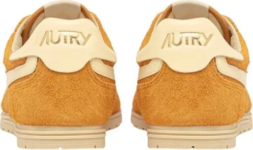 Autry Windspin Sneakers In Suede And Cadmium Leather And Rutabaga - Image 3